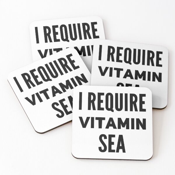 Item preview, I Require Vitamin Sea Ocean Salt Life designed and sold by DiegoJorta.