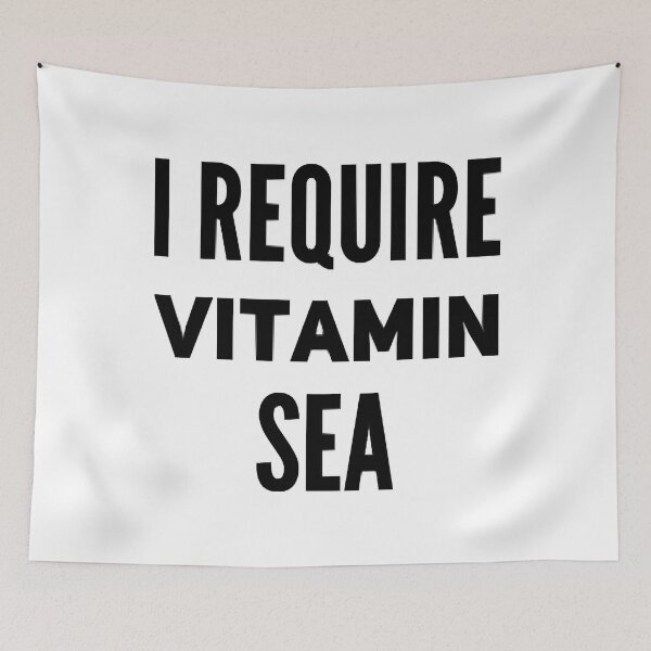 Item preview, I Require Vitamin Sea Ocean Salt Life designed and sold by DiegoJorta.