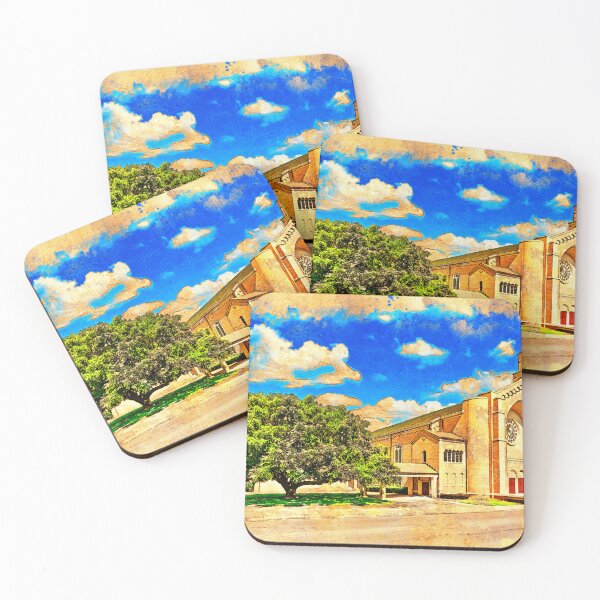 Item preview, First Baptist Church of Pensacola - digital painting with vintage look designed and sold by NickoPrints.