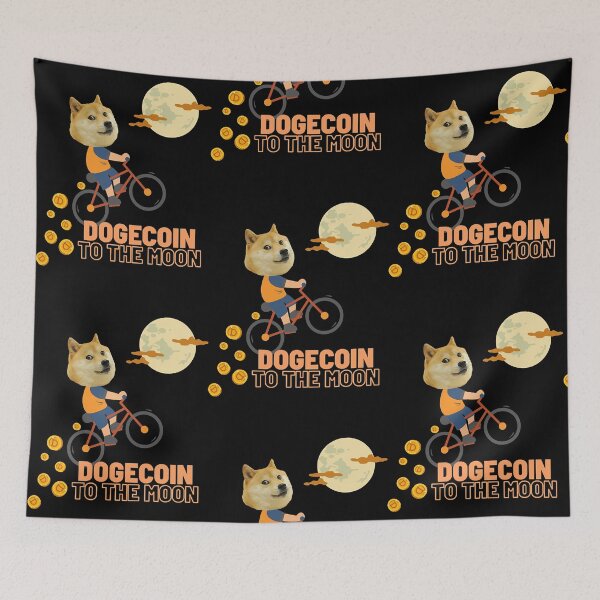 Item preview, Dogecoin to the Moon  designed and sold by AlbertHern7513.