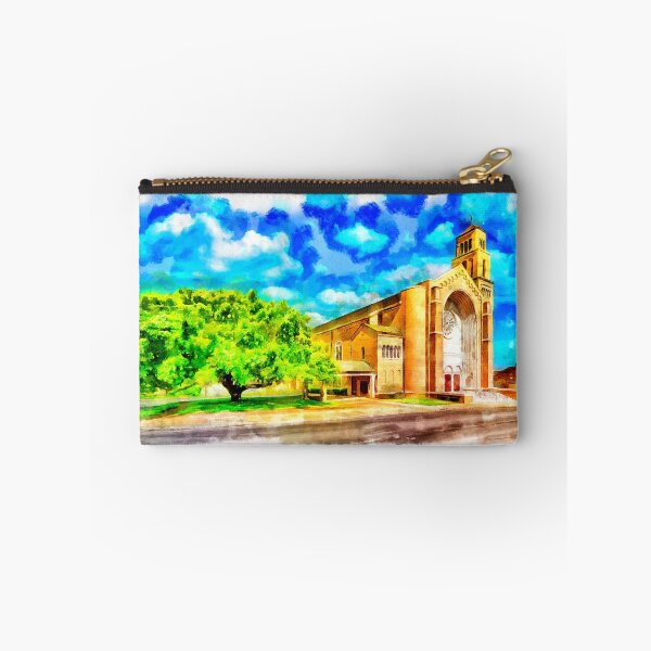 Item preview, First Baptist Church of Pensacola - watercolor painting designed and sold by NickoPrints.