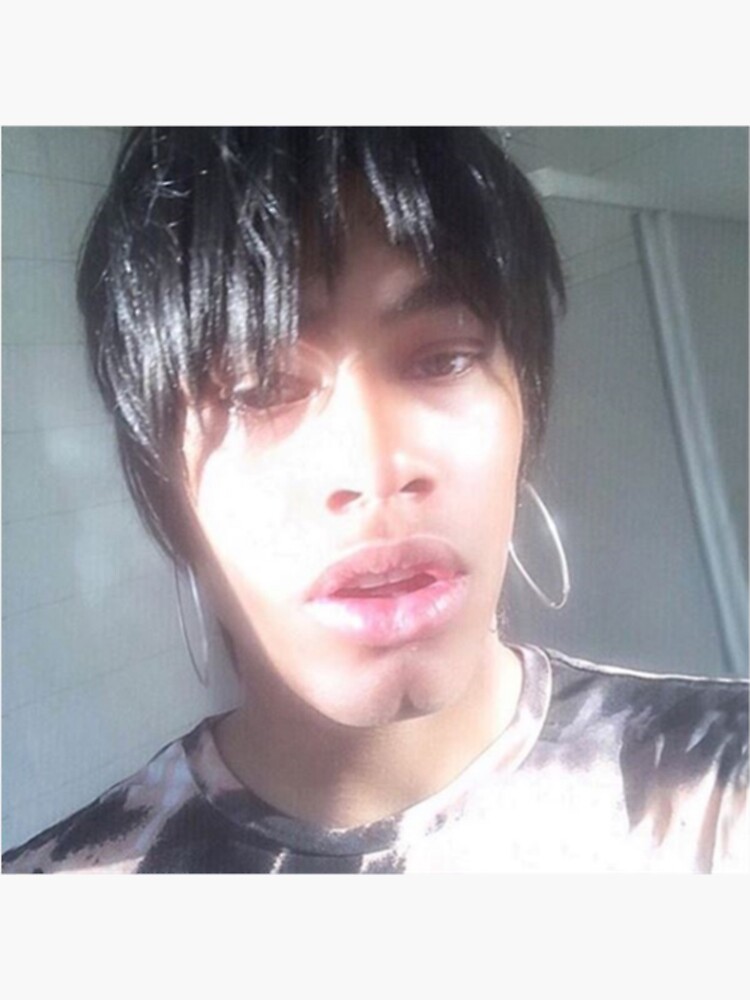 ecco2k hoop selfie mask, shirt, Sticker for Sale by