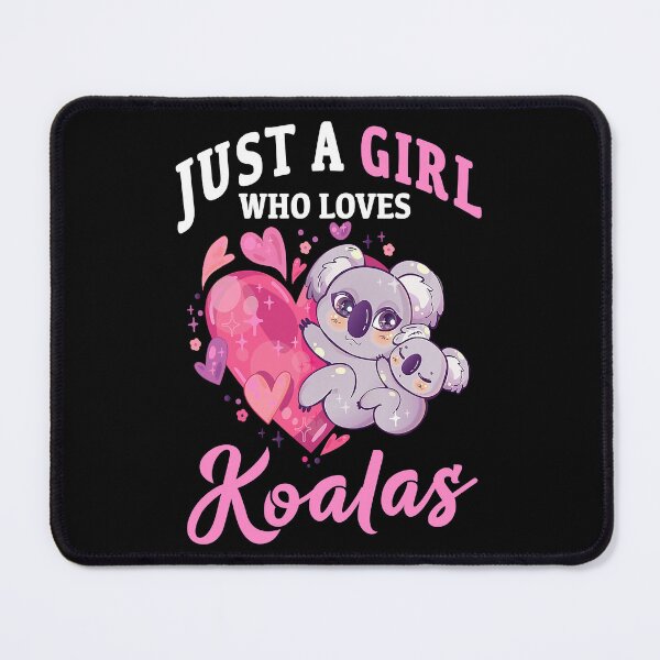 Item preview, Just A Girl Who Loves Koalas - Kawaii Koala designed and sold by caintati.
