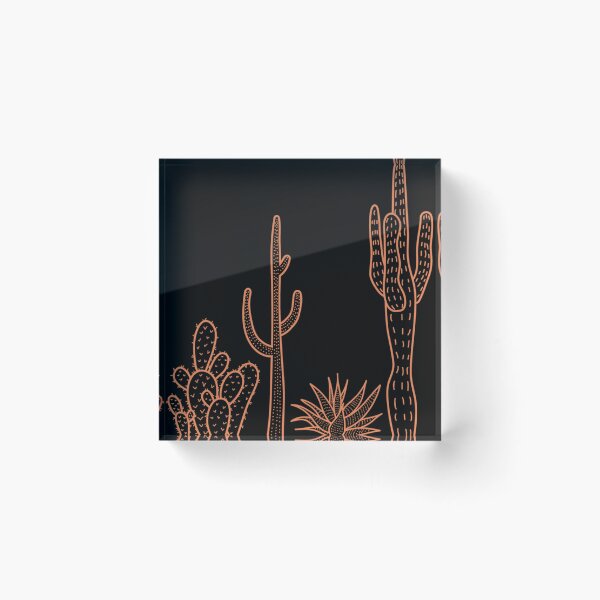 Item preview, Terracotta cactus illustration Classic . designed and sold by daubsvnemami.