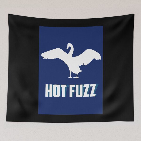 Item preview, Hott Fuzz Minimal Poster designed and sold by souseriwclon.