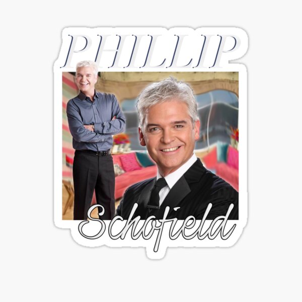 Phillip Schofield Homage Tee Sticker
