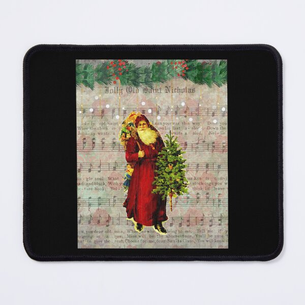 Item preview, Jolly Old St. Nicholas Vintage Christmas Santa Design designed and sold by ShannonCoo5572.