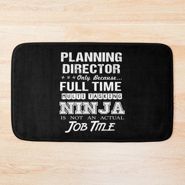 Item preview, Planning Director T Shirt - Multitasking Ninja Job Gift Item Tee designed and sold by miraschroe.