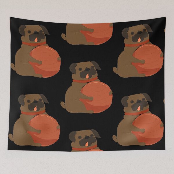 Item preview, Pug Playing  designed and sold by AlbertHern7513.