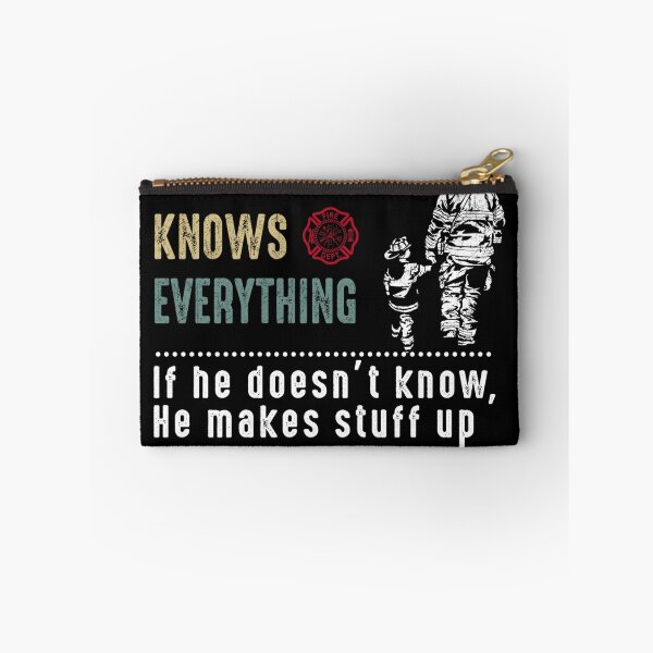 Item preview, Firefighter Dad Knows Everything designed and sold by Isidroward.