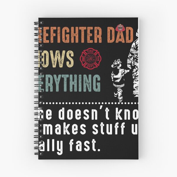 Item preview, Firefighter Dad Knows Everything designed and sold by Isidroward.