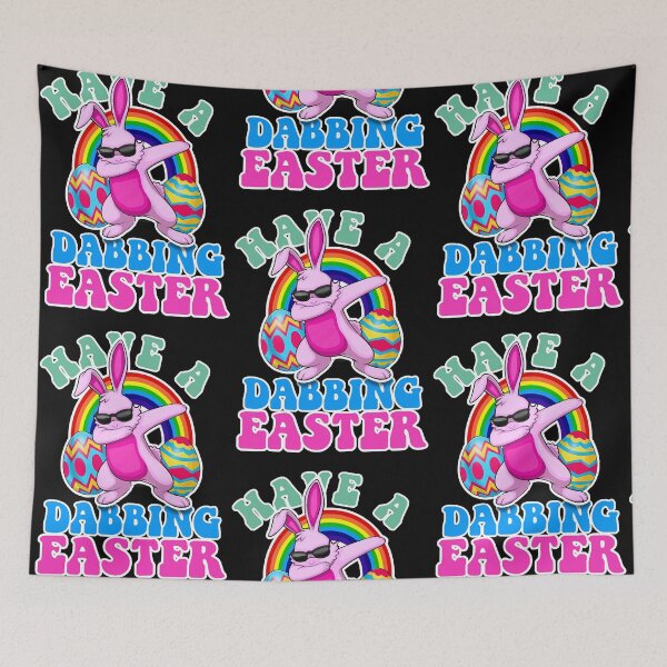 Artikelvorschau, Dabbing Easter Bunny Funny Rabbit Egg Hunt ( DAS Original Design !! ) entworfen und verkauft von JoshuaHodg1827.