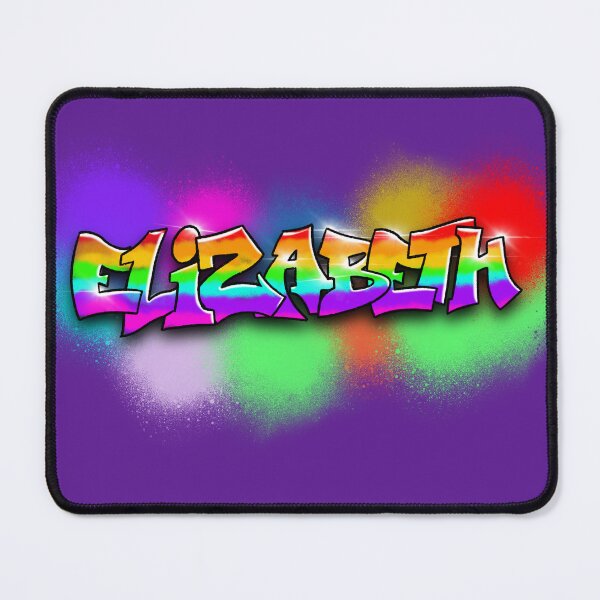 Item preview, Grafitti Elizabeth - message for custom name :) designed and sold by Michael Walker-Toye Illustrations.