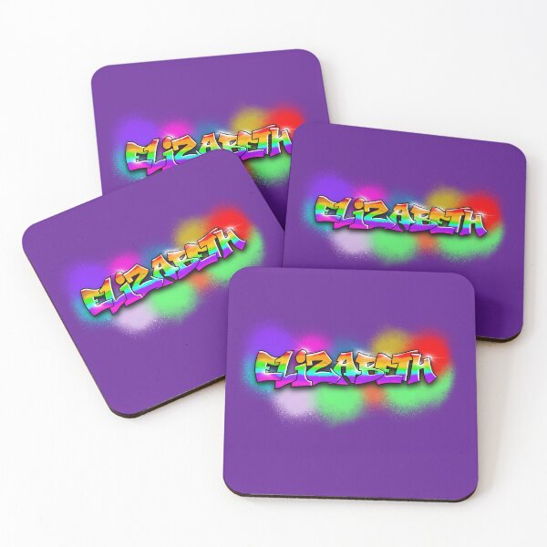 Item preview, Grafitti Elizabeth - message for custom name :) designed and sold by Michael Walker-Toye Illustrations.