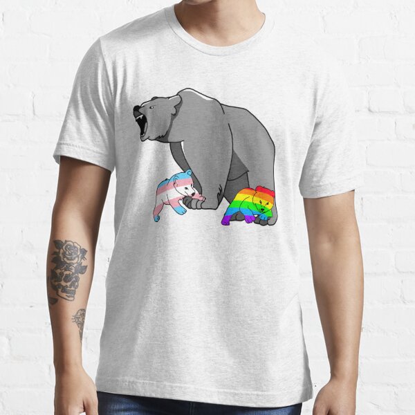 LGBT Shirt Mama Bear With Rainbow Cubs LGBT Gift - Personalized Gifts:  Family, Sports, Occasions, Trending