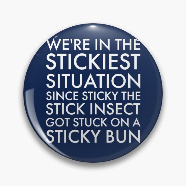 Item preview, Sticky the Stick Insect Quote v2 designed and sold by McPod.