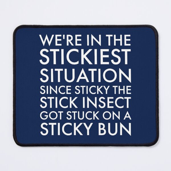 Item preview, Sticky the Stick Insect Quote v2 designed and sold by Meta Cortex.