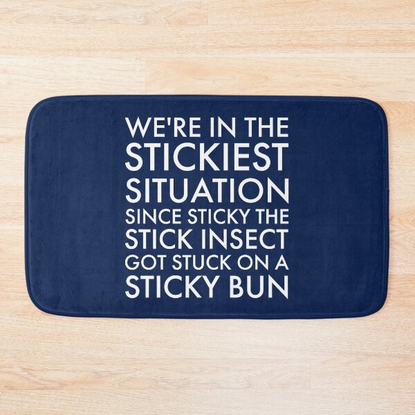 Item preview, Sticky the Stick Insect Quote v2 designed and sold by McPod.