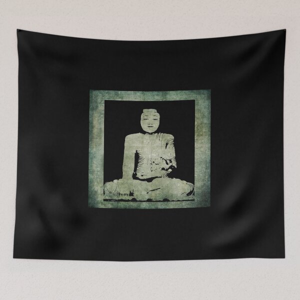 Item preview, Green Tranquil Buddha designed and sold by GrimalkinStudio.