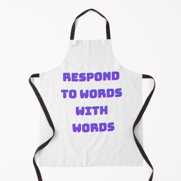 Item preview, Respond to words with words designed and sold by Echo Aesthetics.
