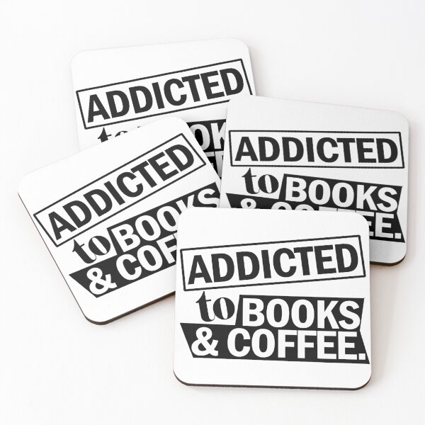 Item preview, Addicted to Books & Coffee designed and sold by slicksdesigns.