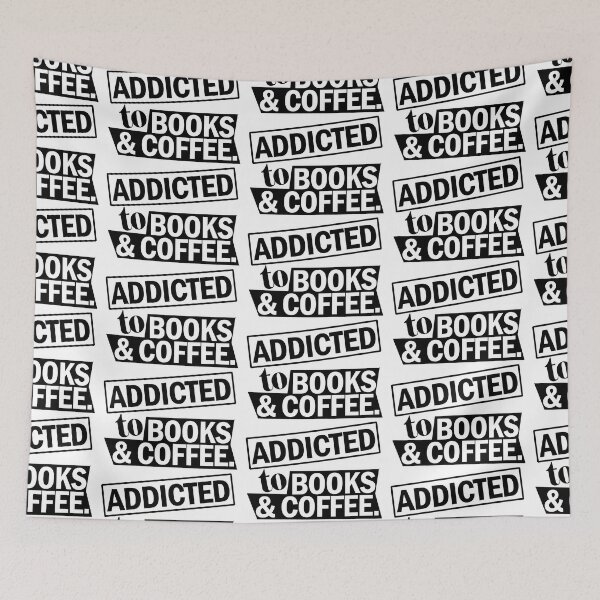Item preview, Addicted to Books & Coffee designed and sold by slicksdesigns.