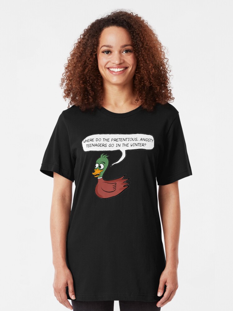 "The Catcher in the Rye Where do the ducks go?" Tshirt by BaptismOnFire Redbubble