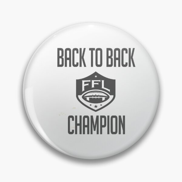 Item preview, Back To Back FFL Champ designed and sold by JameHakubo.