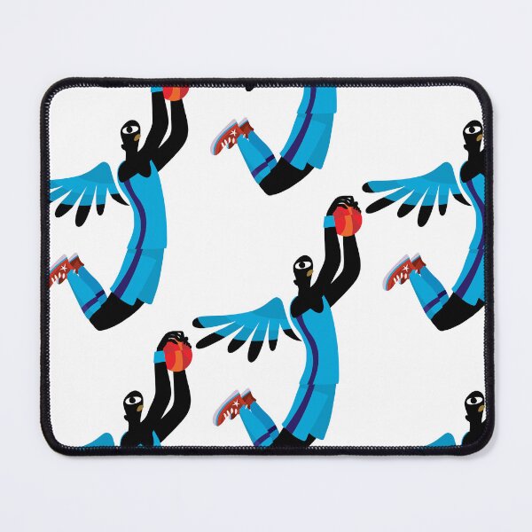 Item preview, basketball player in flight with wings designed and sold by duxpavlic.