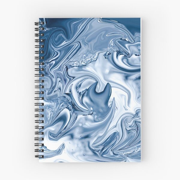 Item preview, Shark in the ocean liquid abstraction designed and sold by Vavilonskaya.