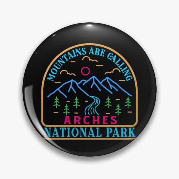 Item preview, Arches national park - line art designed and sold by Nature-mark.