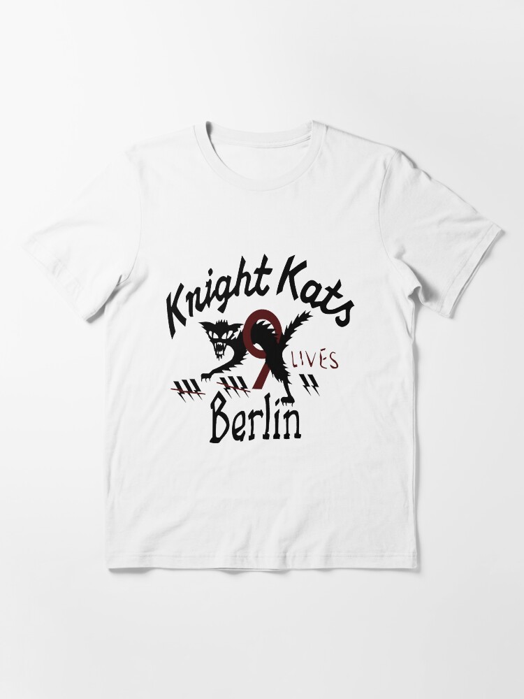 ★タグ付き★ジョンソンモータース Knight Kats Berlin Tシャツ Knight Kats Berlin
