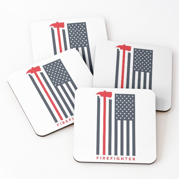 Item preview, American fire fighter day flag designed and sold by Mansn.