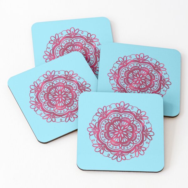 Item preview, Colorful Mandala Art Digital Pattern Hand Drawn  designed and sold by lineartdesigns.