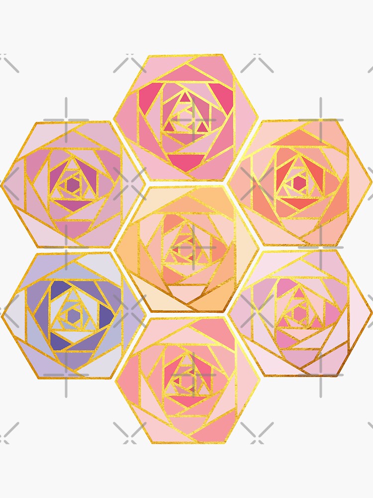Honeycomb roses by Elenanaylor