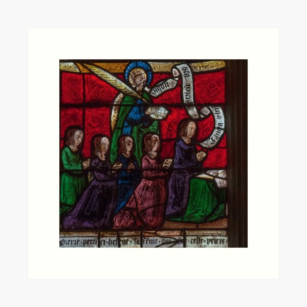 Item preview, Female donors of Renaissance stained-glass window designed and sold by TerenceKerr.