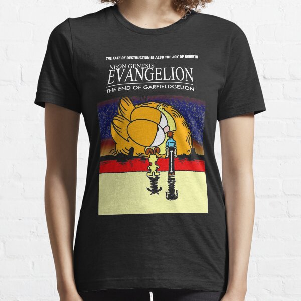 Neon Genesis Evangelion Garfield Essential T-Shirt