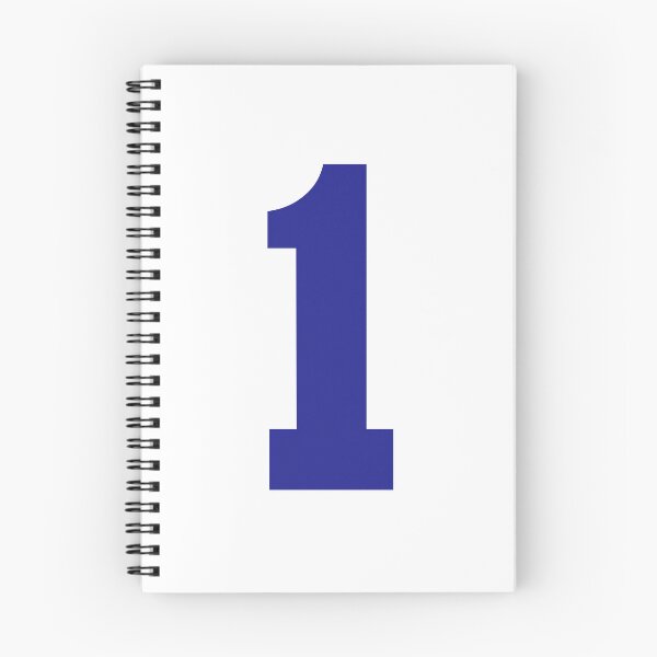 Item preview, Number 1, Blue one, Sports number one designed and sold by TheCultStuff.