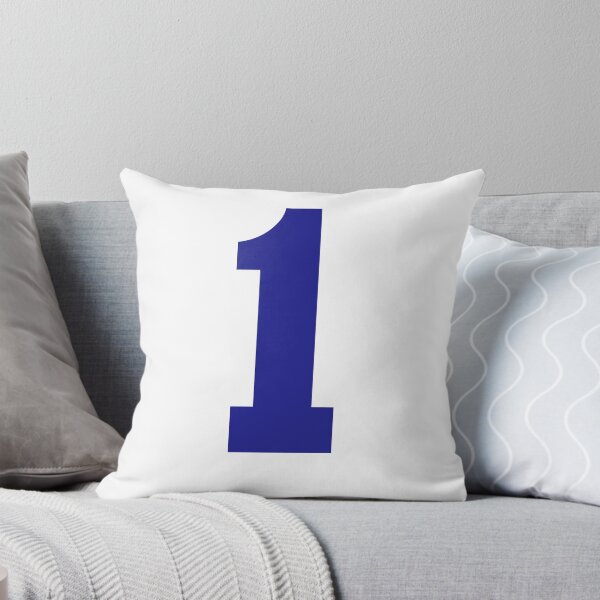 Item preview, Number 1, Blue one, Sports number one designed and sold by TheCultStuff.