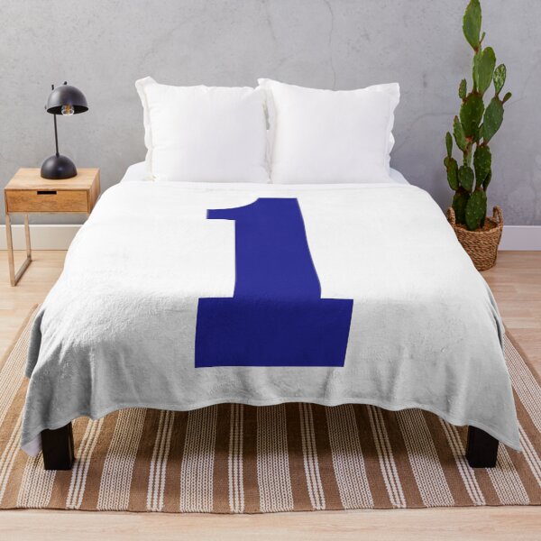 Item preview, Number 1, Blue one, Sports number one designed and sold by TheCultStuff.