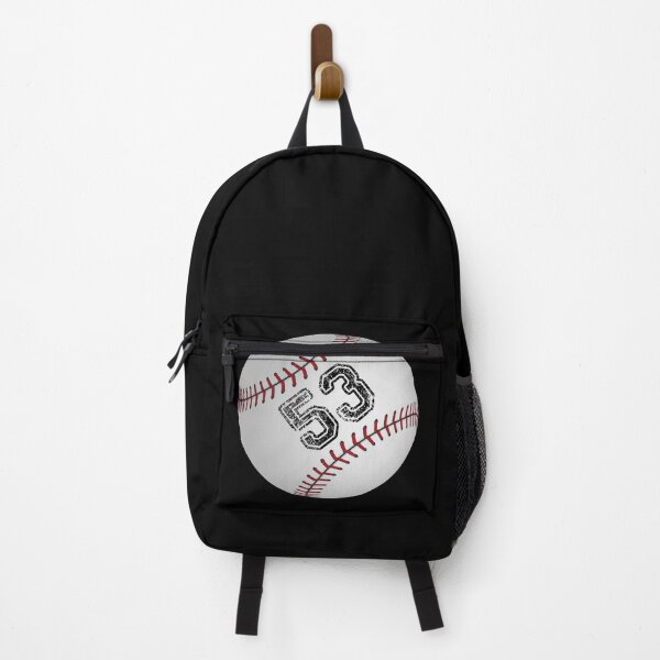 Vista previa del artículo con la obra «Pelota de béisbol número 53, cincuenta y tres», diseñado y vendido por TheCultStuff.