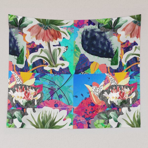 Item preview, Offset Tropical Flowers of the Florida Keys designed and sold by Catawampus-Cat.