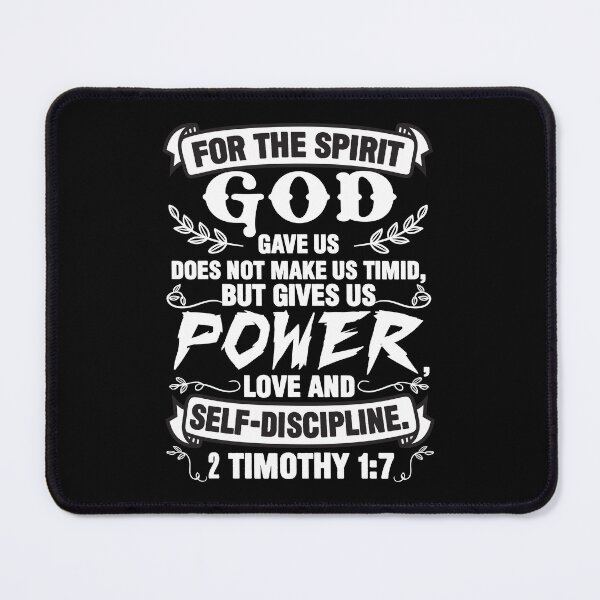 Item preview, 2 Timothy 1:7 designed and sold by plushism.