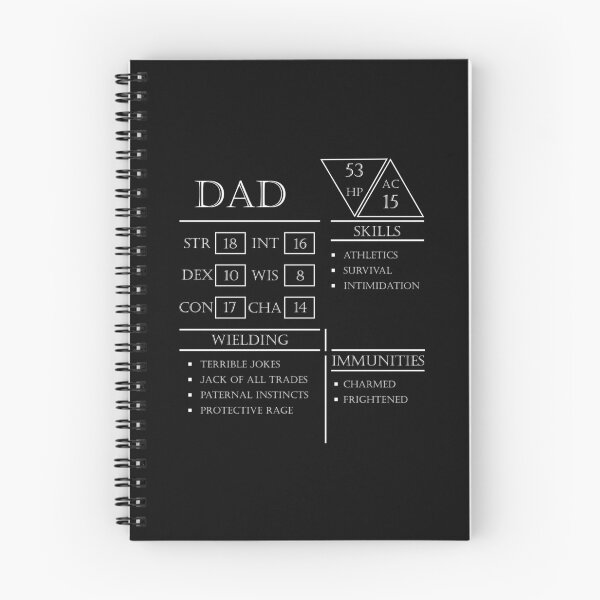 Item preview, Dad Stats  Character Sheet  designed and sold by CongDungUtre.
