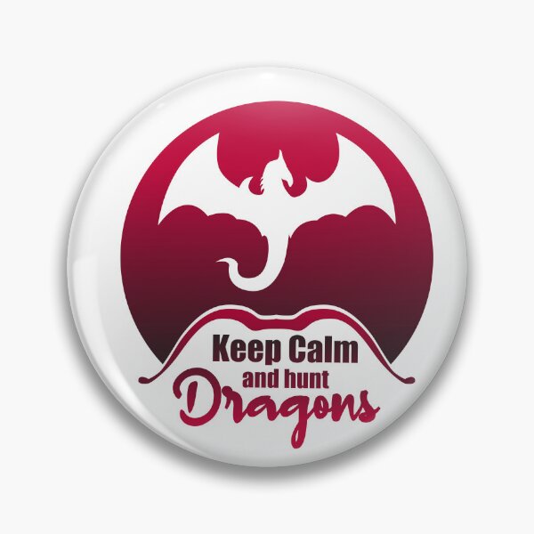 Item preview, keep calm and hunt dragons designed and sold by Raju-Creative.