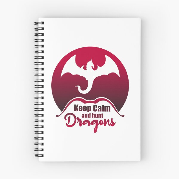 Item preview, keep calm and hunt dragons designed and sold by Raju-Creative.