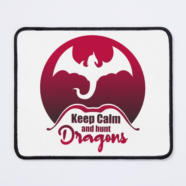 Item preview, keep calm and hunt dragons designed and sold by Raju-Creative.