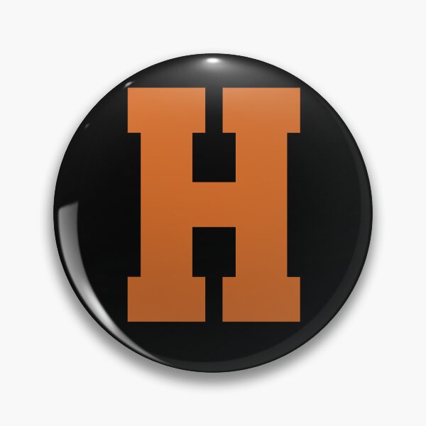 Item preview, Alphabet, Orange H, Sports letter H designed and sold by TheCultStuff.