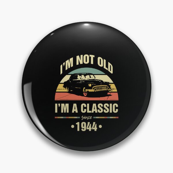 Item preview, Not Old Im A Classic 1944 TShirt Funny 77th Birthday Gift designed and sold by REDallayah.