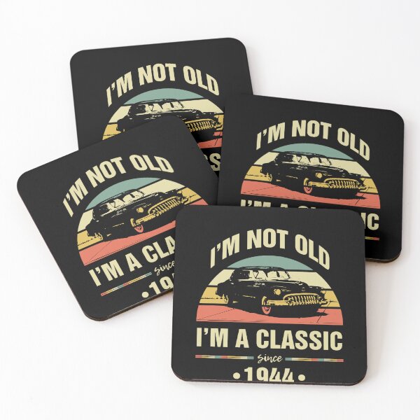 Item preview, Not Old Im A Classic 1944 TShirt Funny 77th Birthday Gift designed and sold by REDallayah.